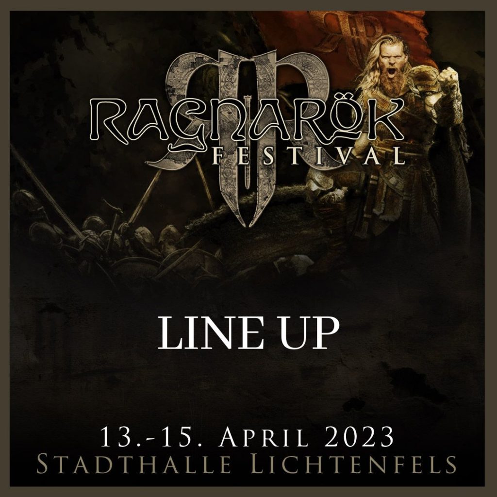 Das Line Up für das Ragnarök Festival 2023