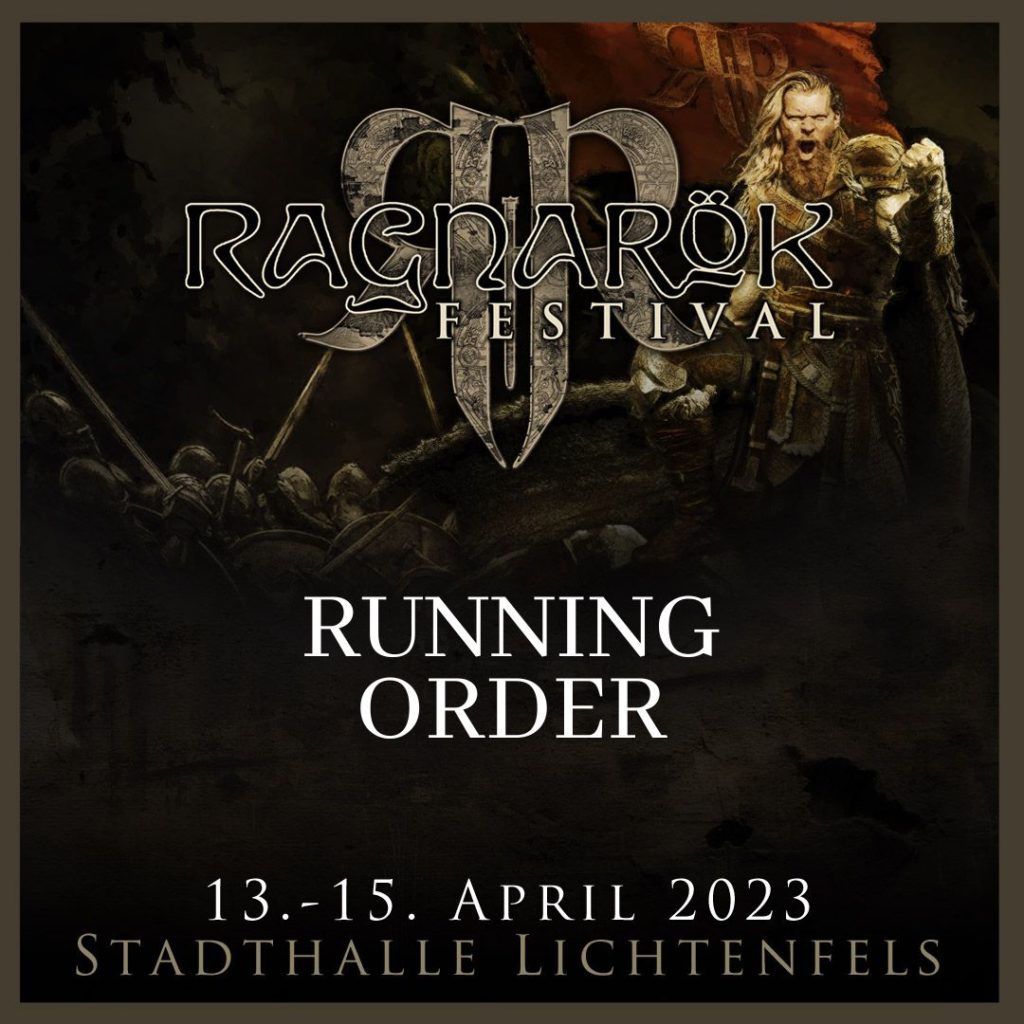Ragnarök Festival News: Running Orde