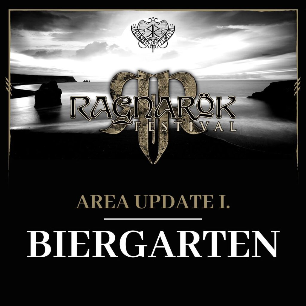 Biergarten auf dem Ragnarök Festival