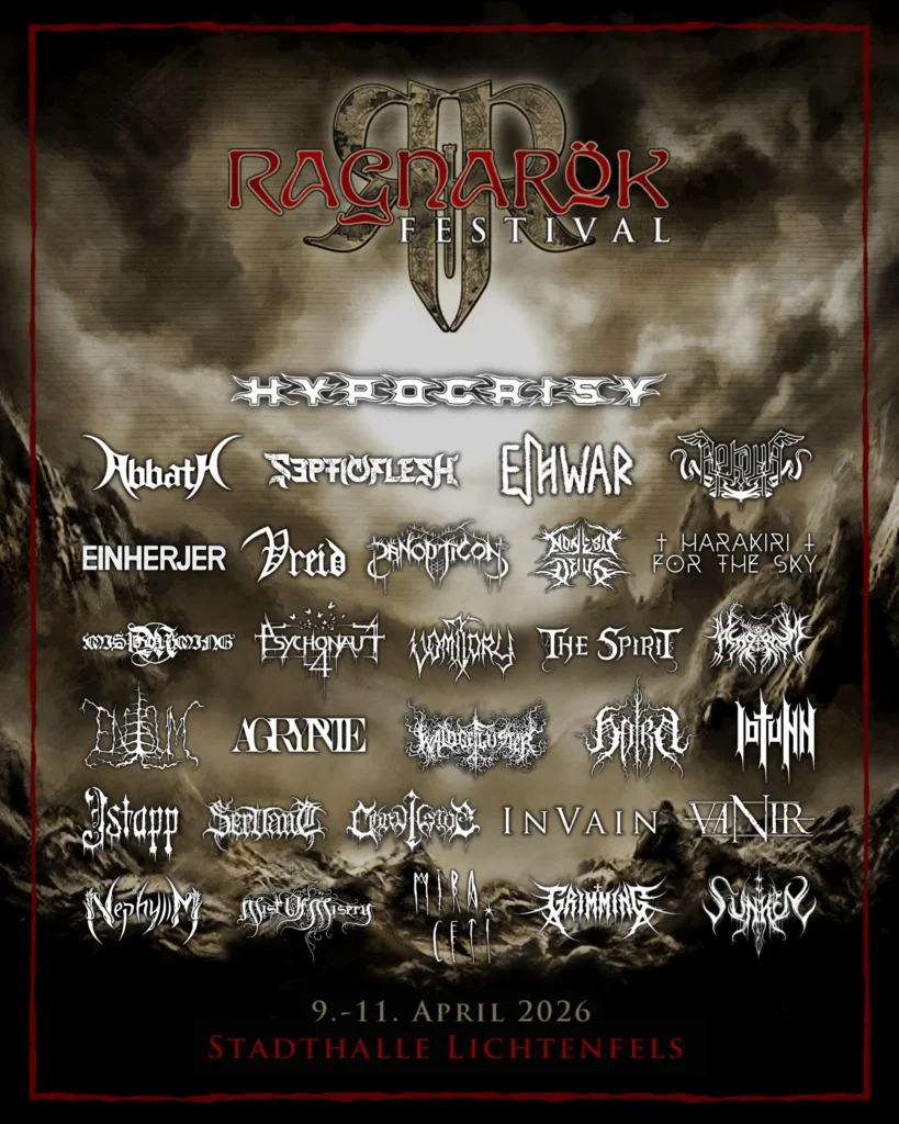 Ragnarök Festival Line Up